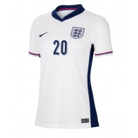 Camisa de time de futebol Inglaterra Jarrod Bowen #20 Replicas 1º Equipamento Feminina Europeu 2024 Manga Curta